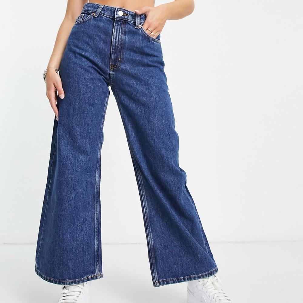 Monki mamiko wide leg jean 29